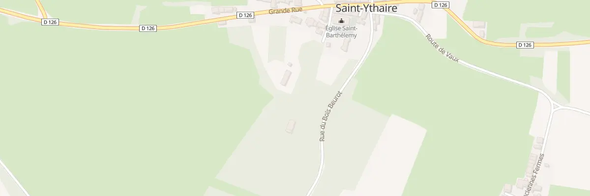 Plan du 5036 La Folie à Bonnay-Saint-Ythaire