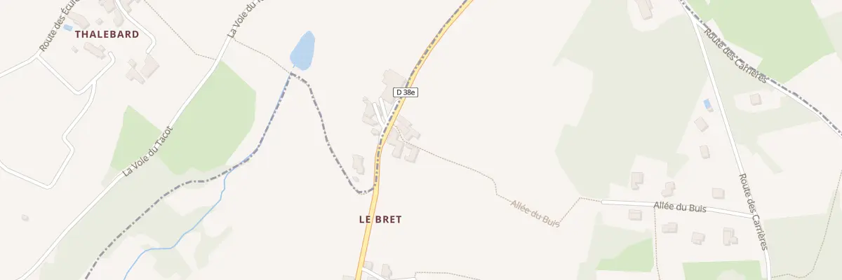 Plan du 37 All du Buis à Bagnols