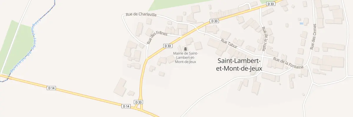 Plan du 7 Rue du Tilleul à Saint-Lambert-et-Mont-de-Jeux
