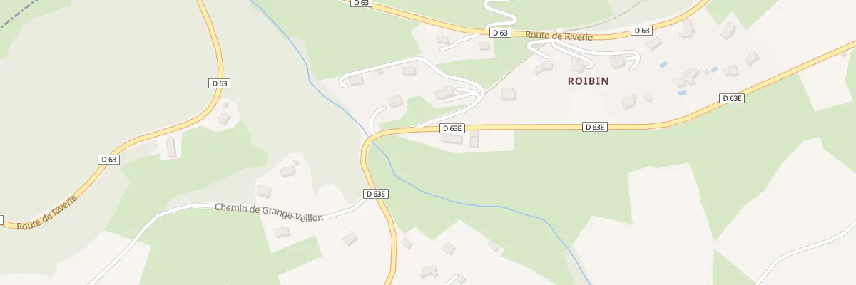 Plan de Roibin à Chabanière