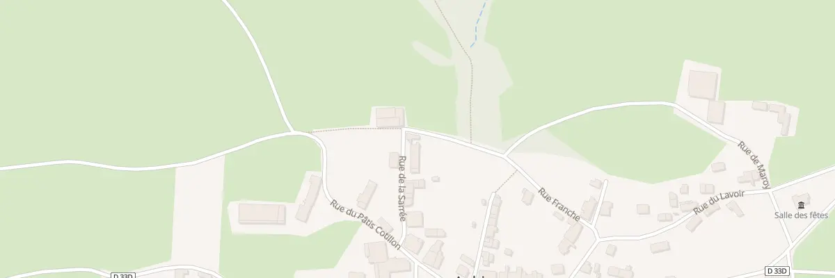 Plan du 5045 Le Village à Aubigny-la-Ronce
