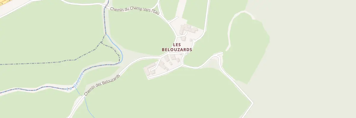 Plan du 5100 Les Belouzards à Sainte-Cécile