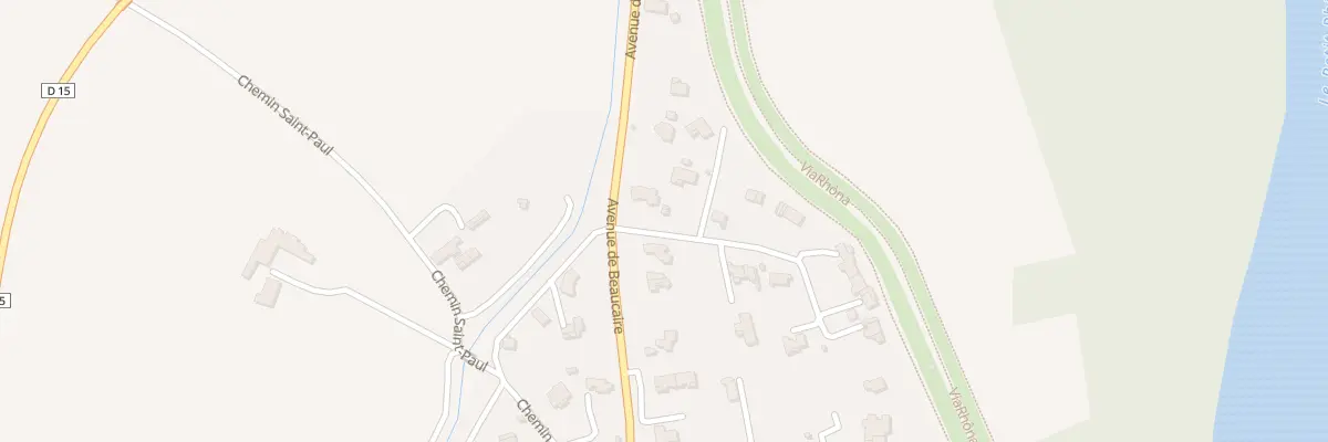 Plan du 2 Imp des Baronnes à Fourques