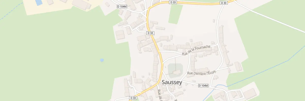 Plan du 26 Grande Rue à Saussey