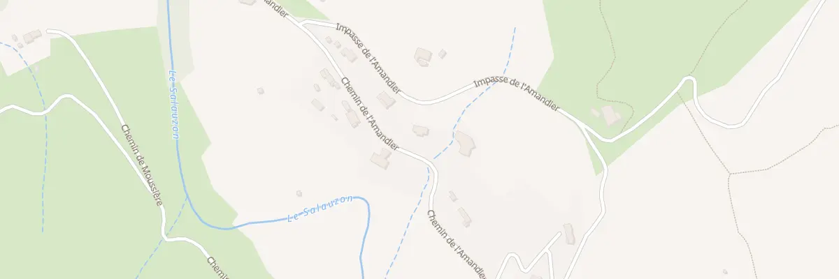 Plan du 2200 Che de l’Amandier à Saint-Thomé