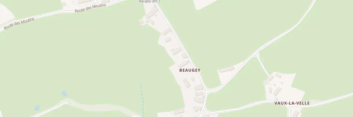 Plan du 5034 Rue de Baugey à Morey