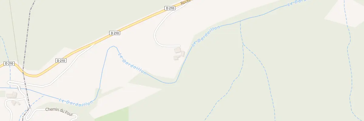 Plan du 230 Che de la Coste à Saint-Thomé