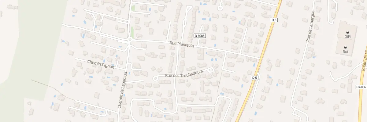 Plan du 7 Rue des Ménestrels à Bagnols-sur-Cèze