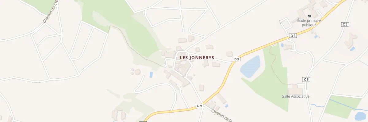 Plan du 142 Che des Jonnerys à Quincié-en-Beaujolais