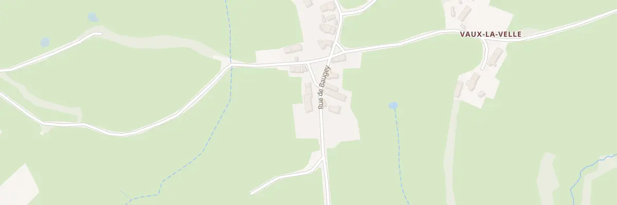 Plan du 5040 Rue de Baugey à Morey