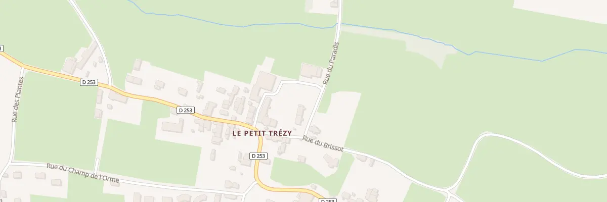 Plan du 3 Rue du Paradis à Saint-Jean-de-Trézy
