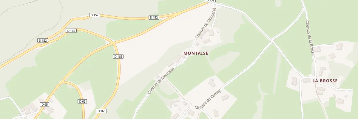Plan du 5032 Montaise à Château