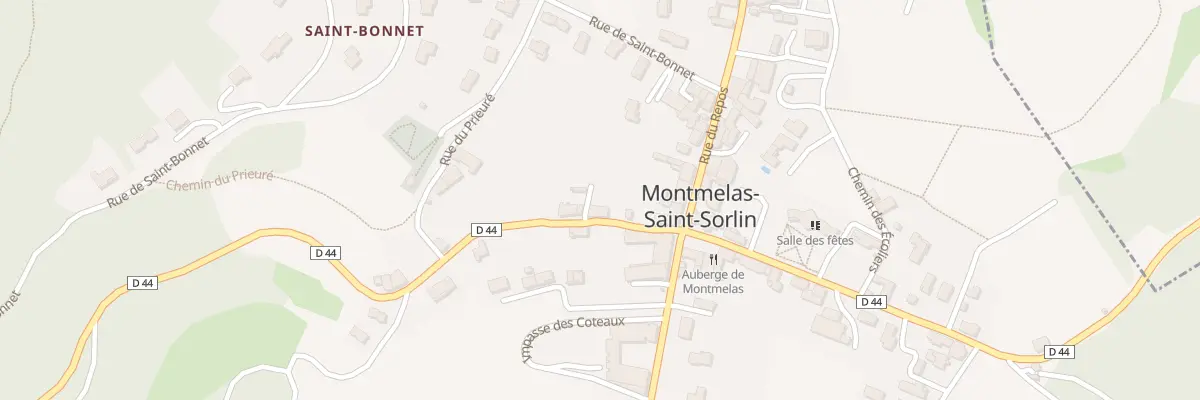 Plan du 5063 Le Bourg à Montmelas-Saint-Sorlin