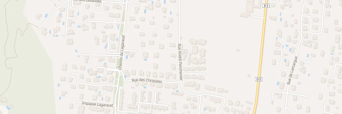 Plan du 797 Rue André Penchenier à Bagnols-sur-Cèze