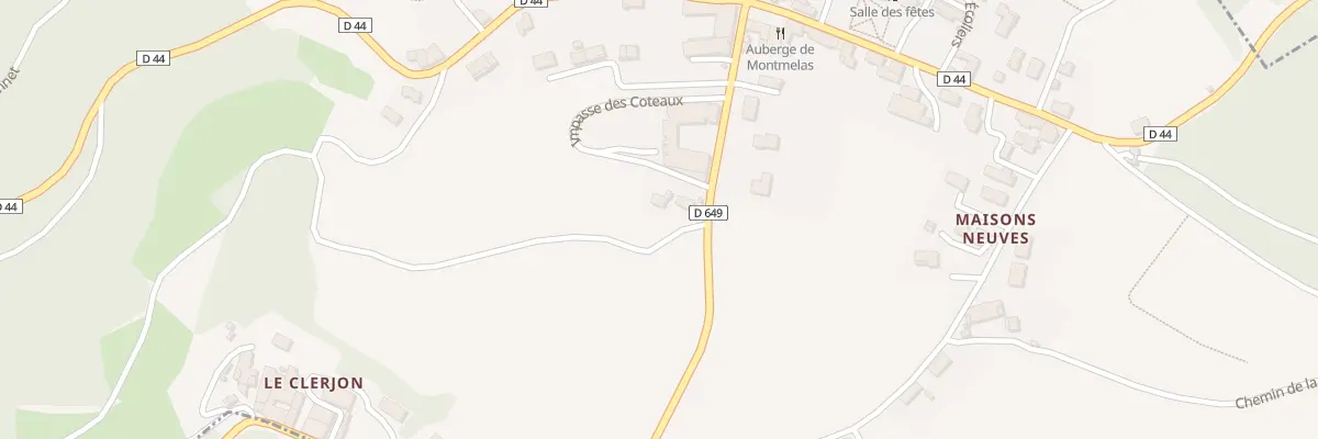 Plan du 5118 Le Clerjon à Montmelas-Saint-Sorlin