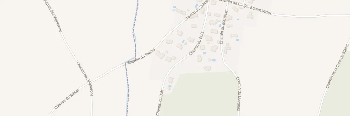 Plan du 5288 Che des Bois à Saint-Paul-les-Fonts