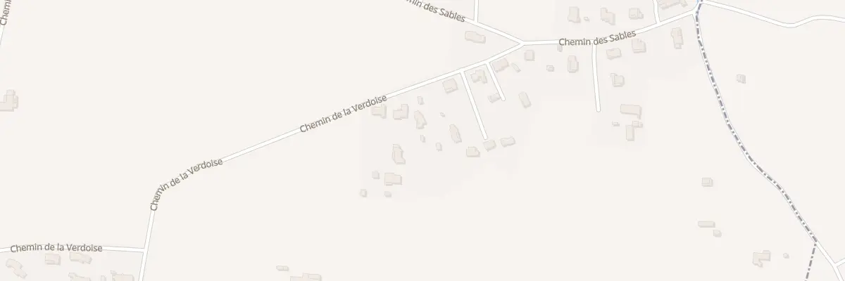 Plan du 5366 Che de la Verdoise à Saint-Paulet-de-Caisson
