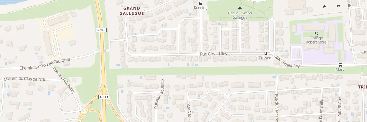 Plan du 27 Rue Gérald Rey à Arles
