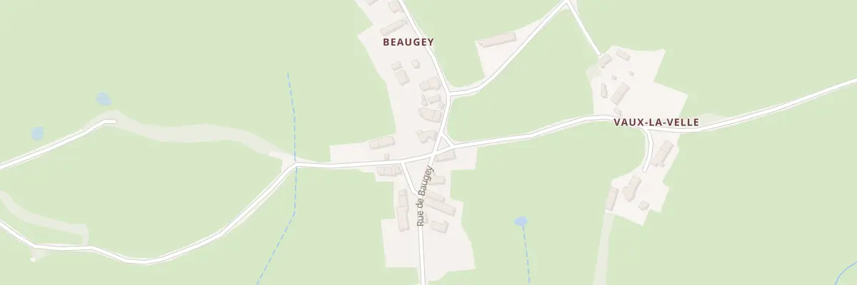 Plan du 5037 Rue de Baugey à Morey