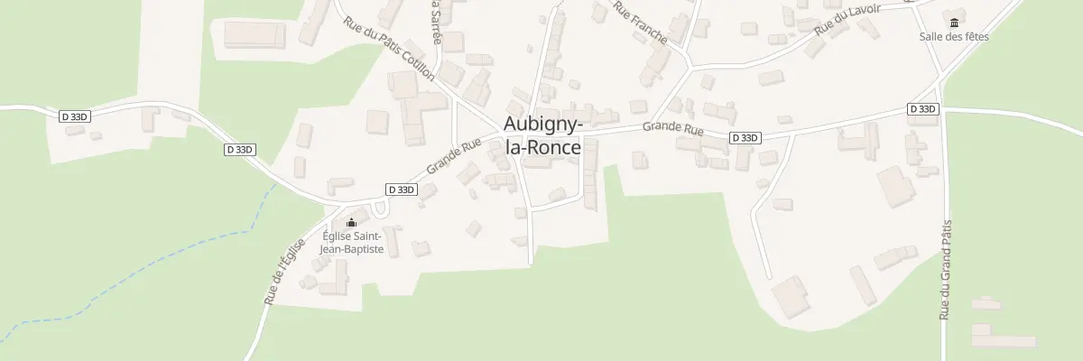 Plan du 5006 Le Village à Aubigny-la-Ronce
