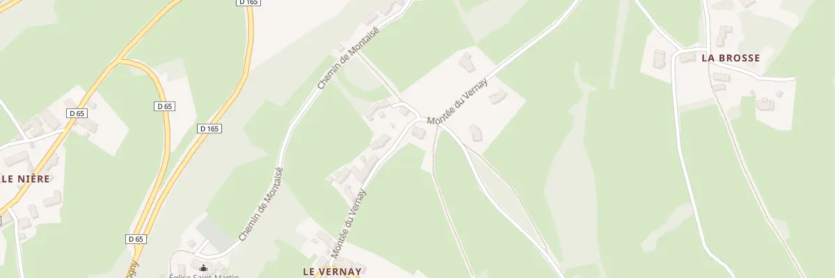 Plan du 5112 La Verchere à Château