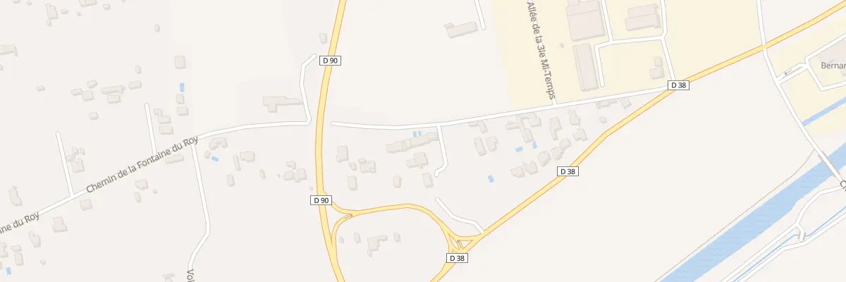 Plan du 305 Che de la Fontaine du Roy à Beaucaire