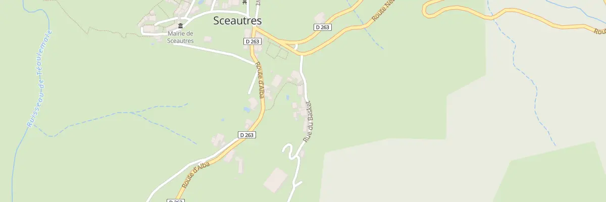 Plan du 82 Rue du Basket à Sceautres