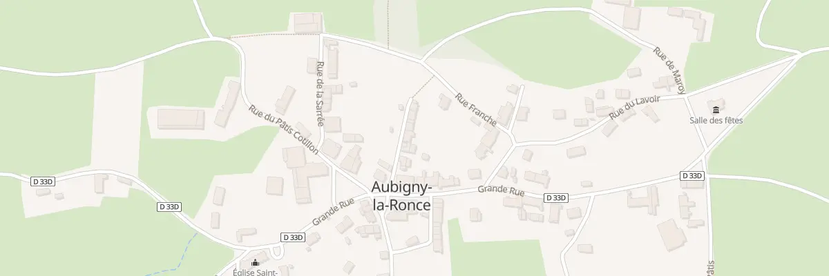 Plan du 5030 Le Village à Aubigny-la-Ronce