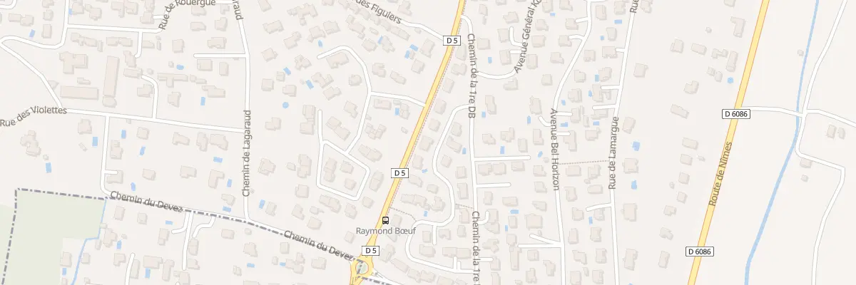 Plan du 7 Rue de la Plaine à Bagnols-sur-Cèze