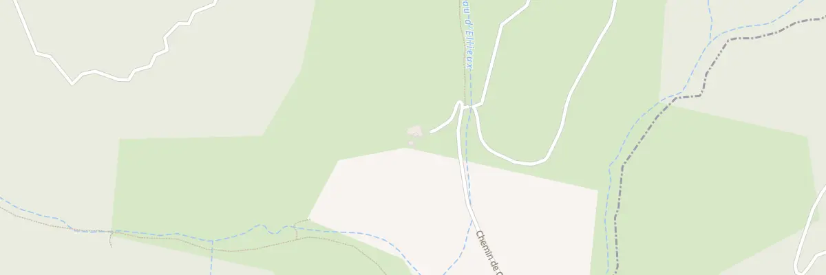 Plan du 385 Che de Coulis à Larnas