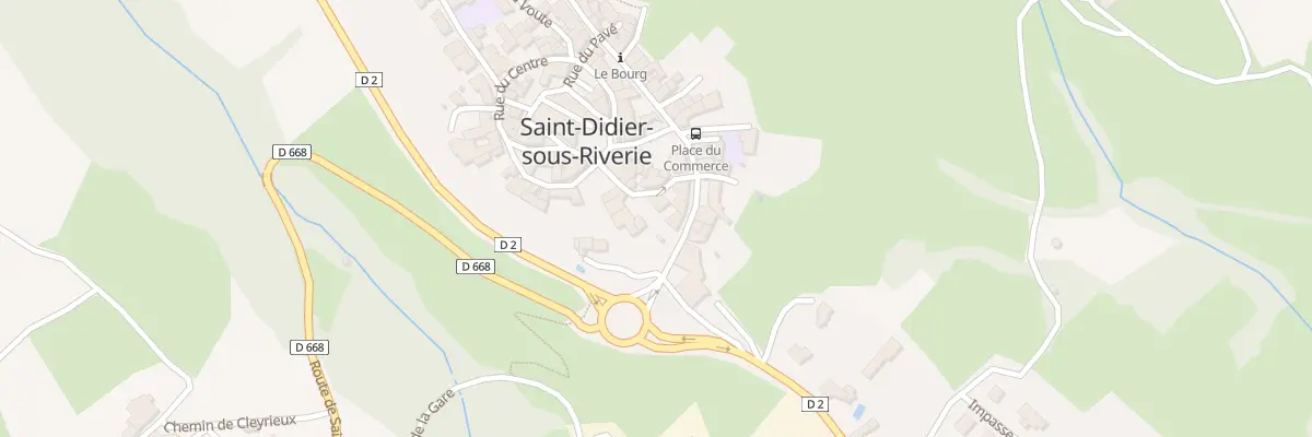 Plan du 46 Rue du Onze Novembre - St Did à Chabanière