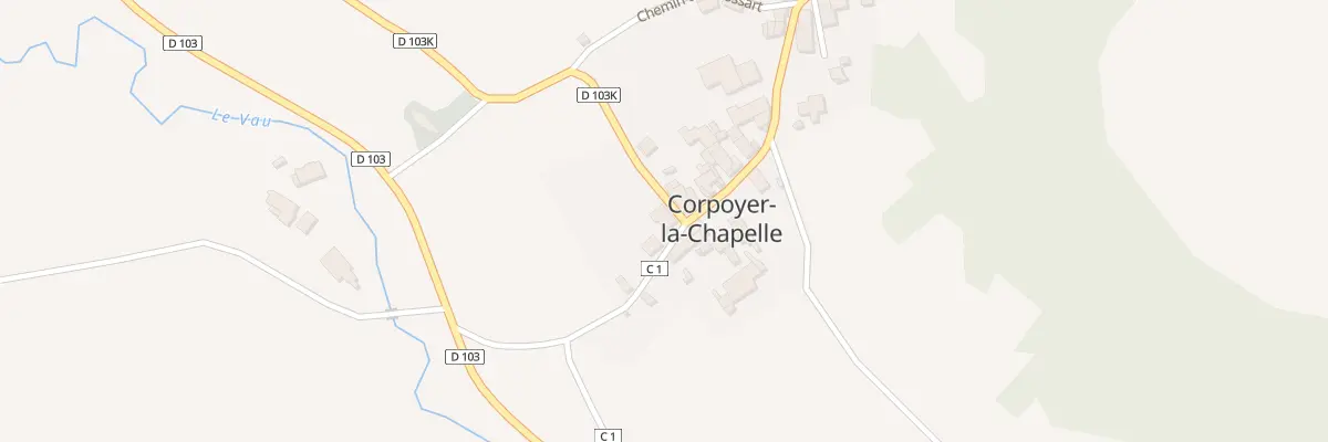 Plan du 5023 Le Village à Corpoyer-la-Chapelle