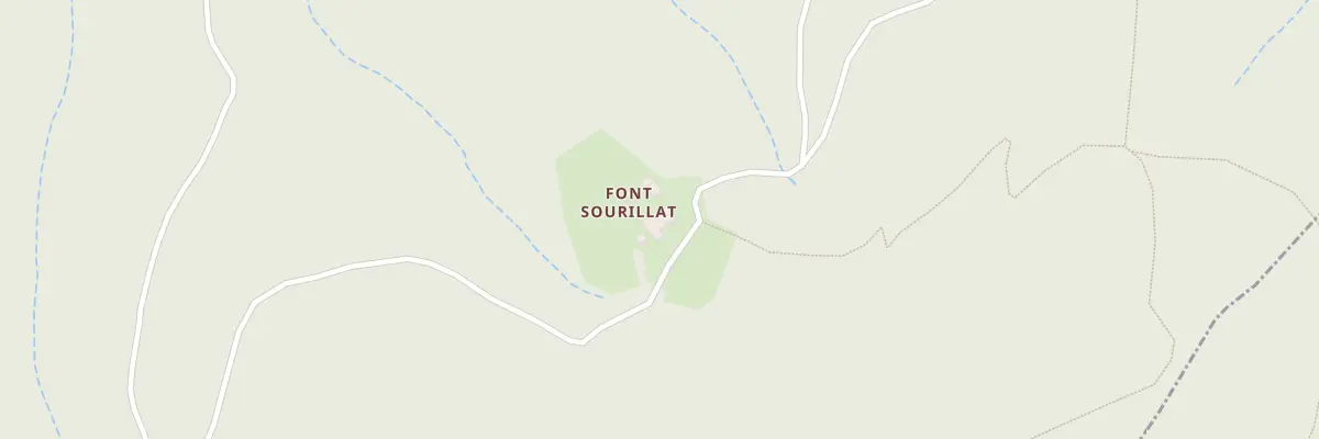 Plan du 5192 Font Sorillat à Villevocance