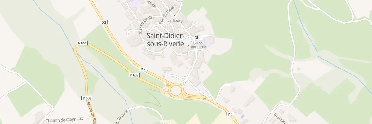 Plan du 40 Rue du Onze Novembre - St Did à Chabanière