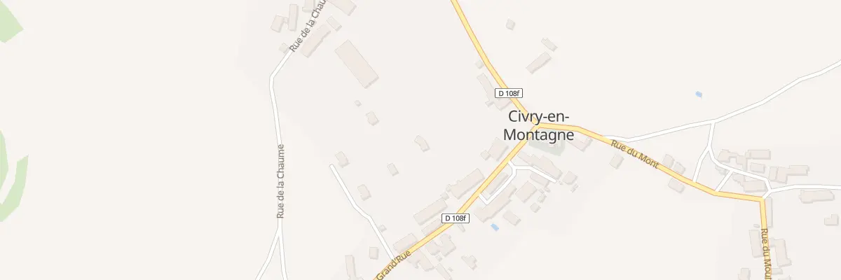 Plan du 35A Rue de la Chaume à Civry-en-Montagne