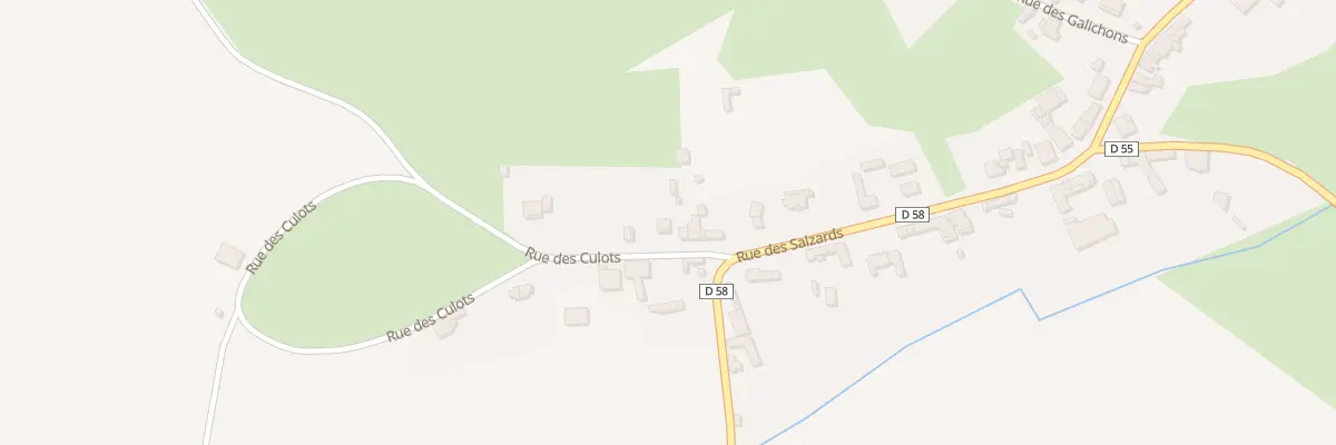 Plan du 4 Rue des Culots à Drosnay