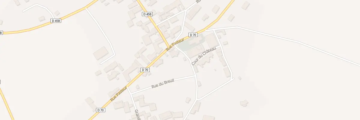 Plan du 2 Rue de la Planchotte à Fontette