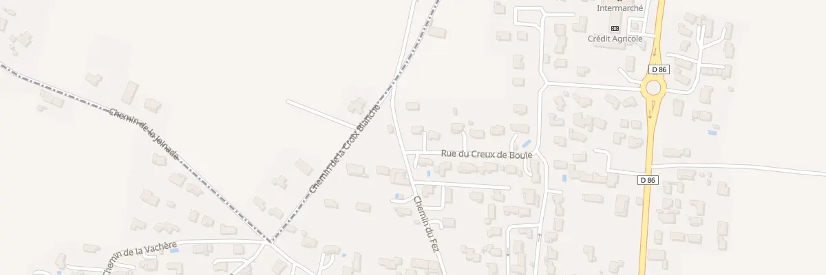 Plan du 25 Rue du Creux de Boule à Saint-Just-d’Ardèche