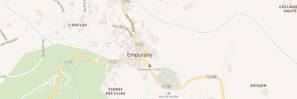 Plan du 135 Rue Centrale à Empurany