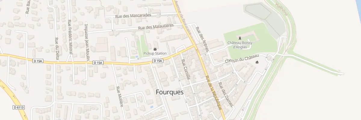 Plan du 64 Rue Cornille à Fourques