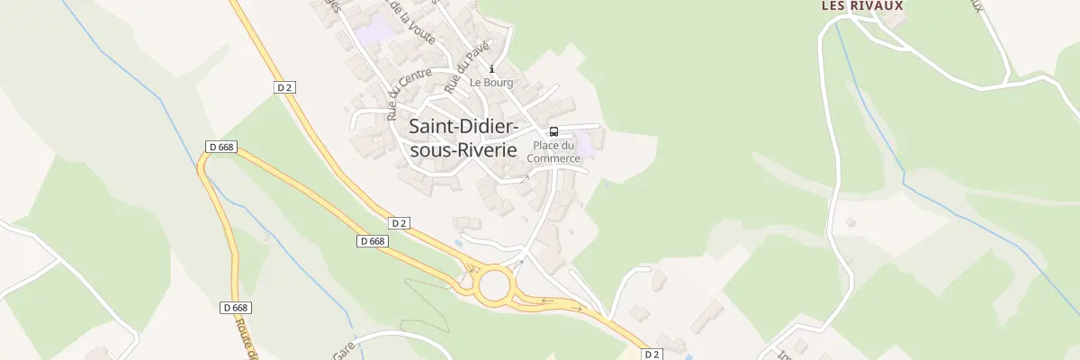 Plan du 85 Rte des Monts du Lyonnais à Chabanière