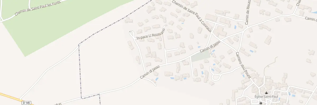 Plan du 5364 Imp de la Bergerie à Saint-Paul-les-Fonts