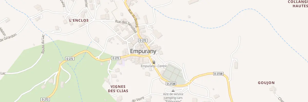 Plan du 15 Pl du Champ de Mars à Empurany