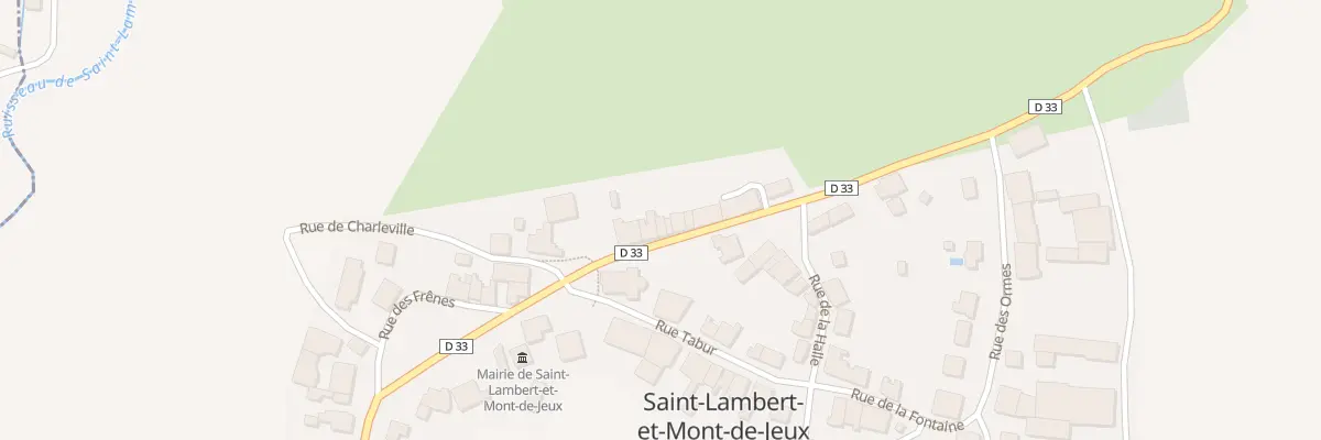Plan du 7 Rue des Pommes à Saint-Lambert-et-Mont-de-Jeux