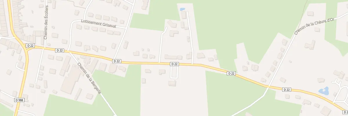 Plan du 33B Rte du Stade à Renwez