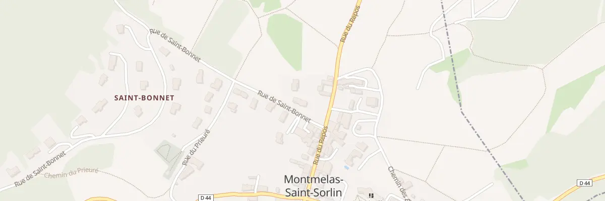 Plan du 5119 Le Vernay à Montmelas-Saint-Sorlin