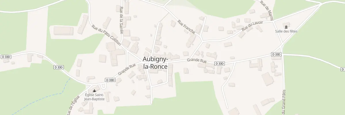 Plan du 6000 Le Village à Aubigny-la-Ronce