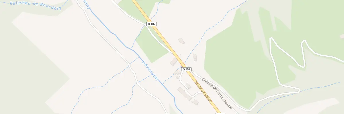 Plan du 2090 Rte de Viviers à Alba-la-Romaine