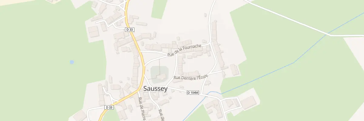 Plan du 10 Rue de l’Eglise à Saussey