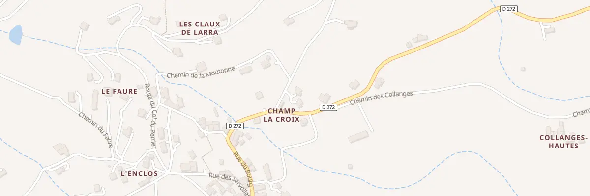 Plan du 5451 Le Champ La Croix à Empurany